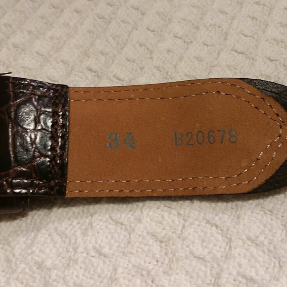 Brighton Dark Brown Braided Belt main image 4
